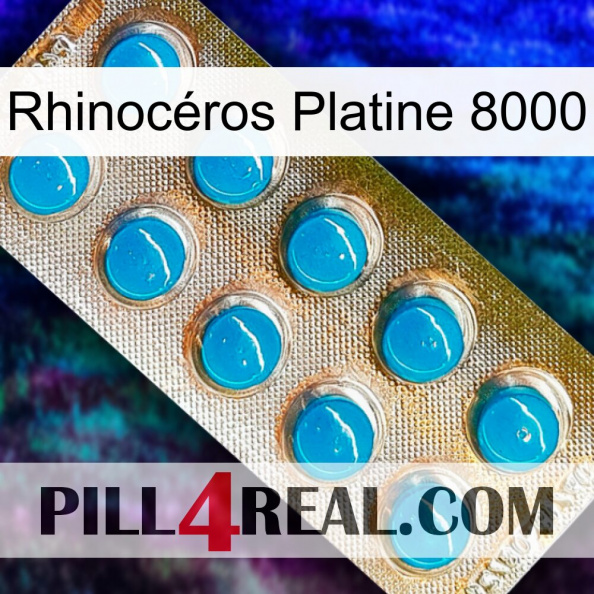 Rhinocéros Platine 8000 new09